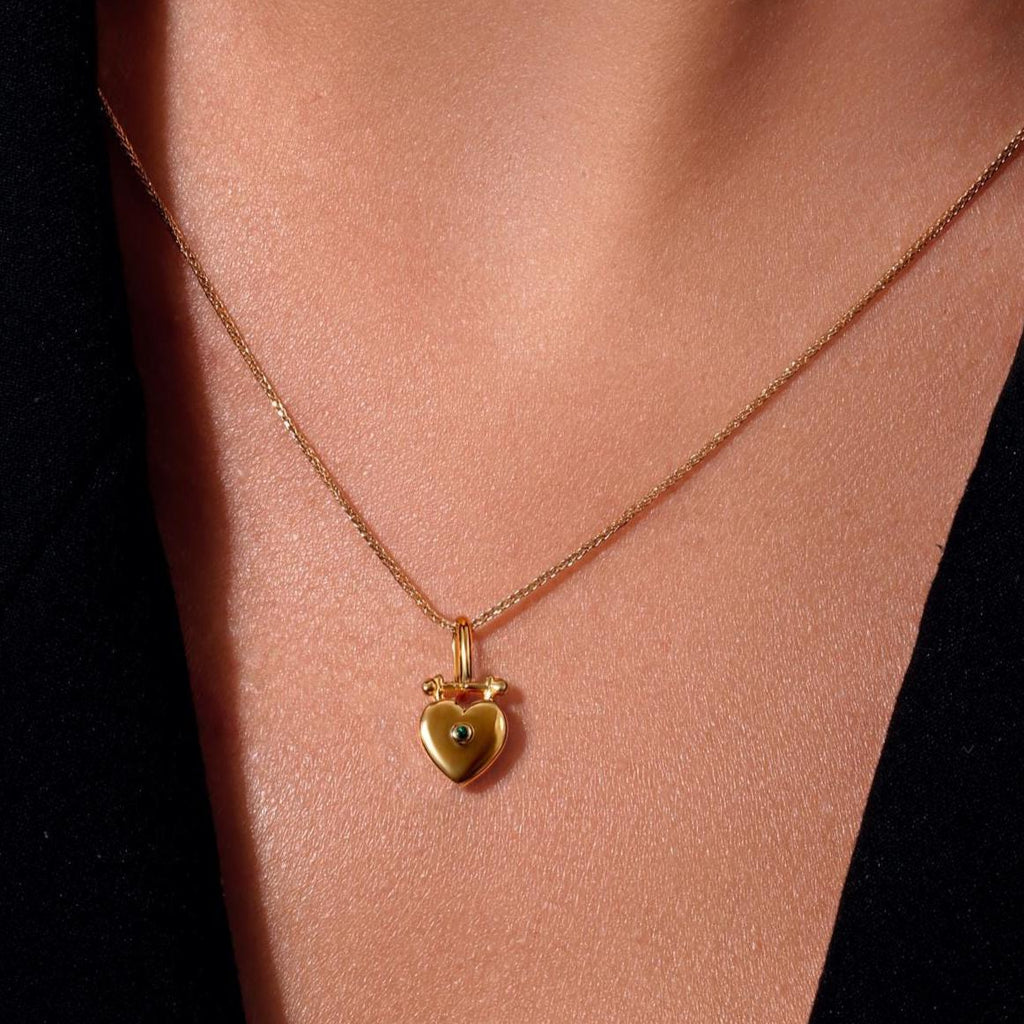 Your Emerald Heart Handcrafted