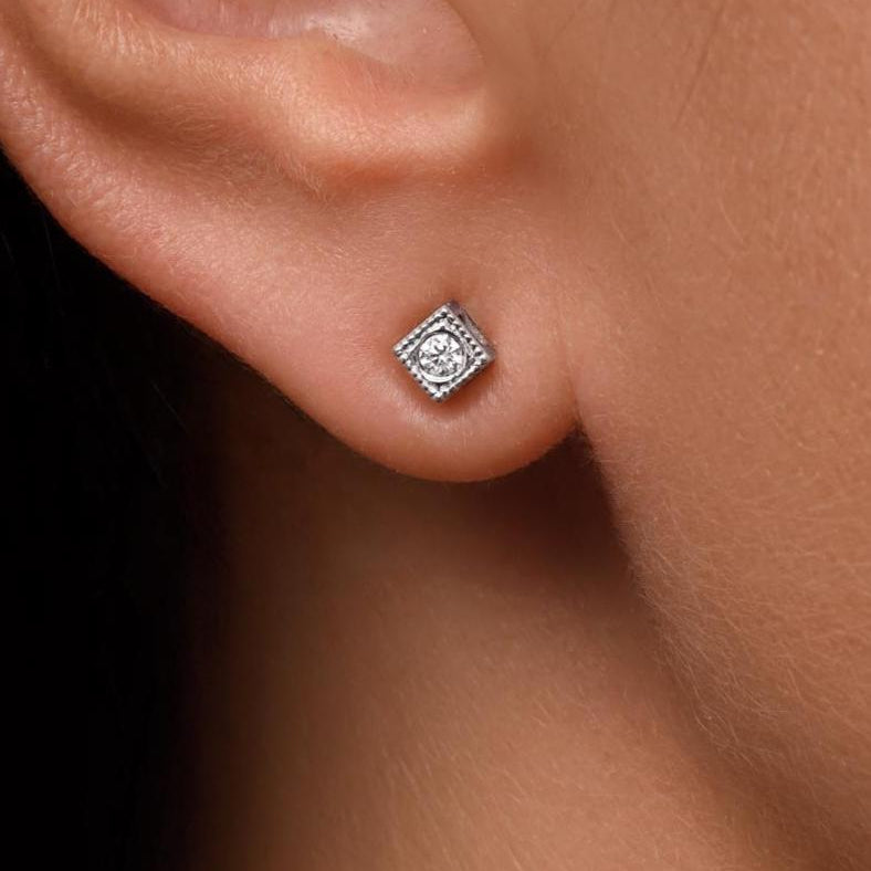 Favorite Carnation with Diamond Handcrafted