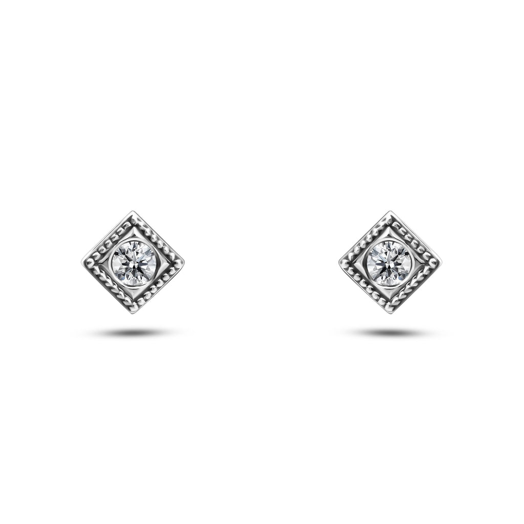 Œillet préféré avec diamant fait main