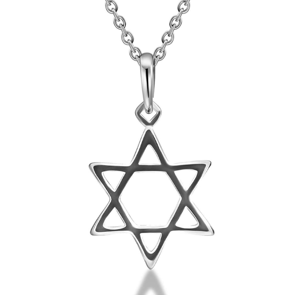 Pendentif Étoile de David en or Fait main