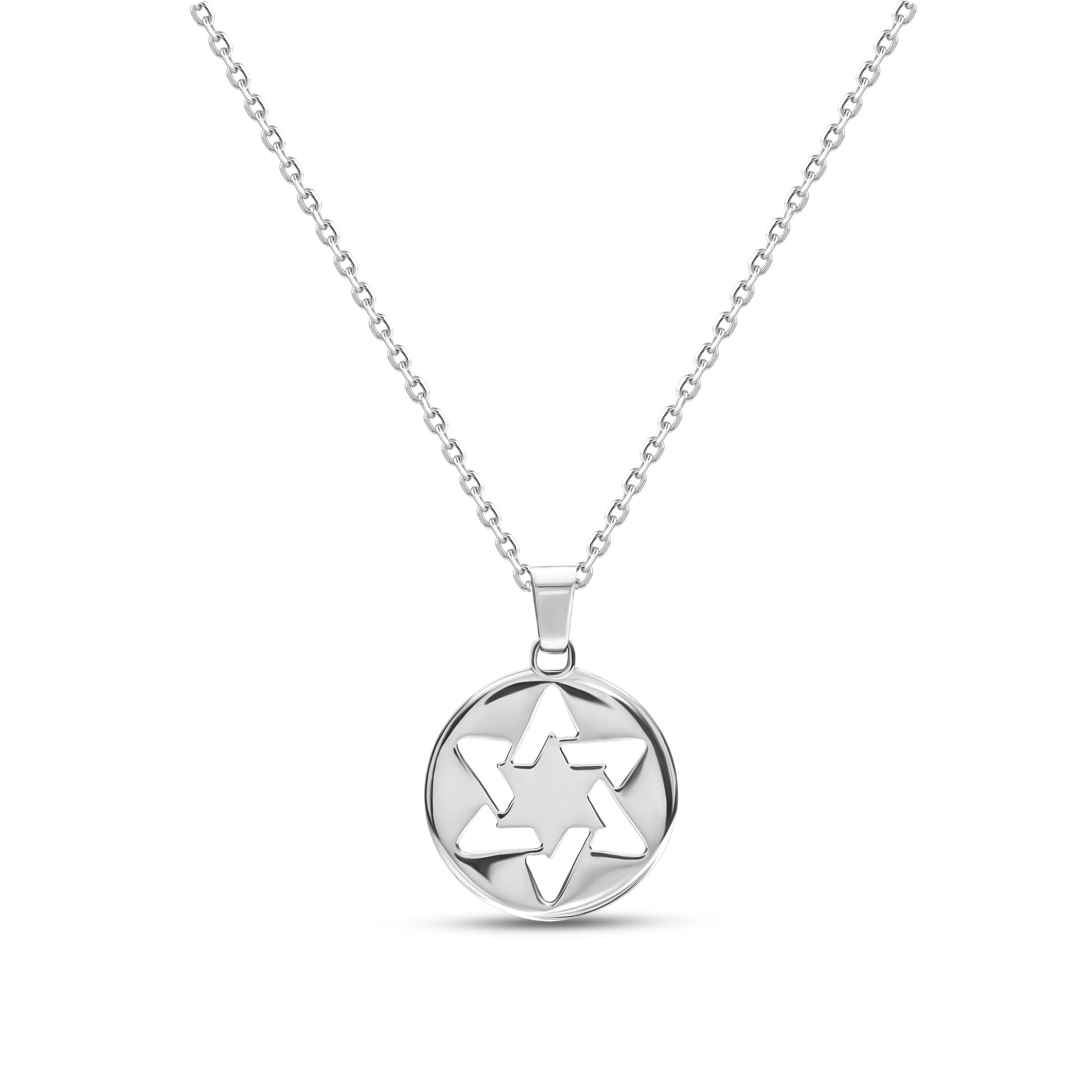 Star of David Pendant Handcrafted