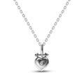 Cold Heart Pendant Handcrafted