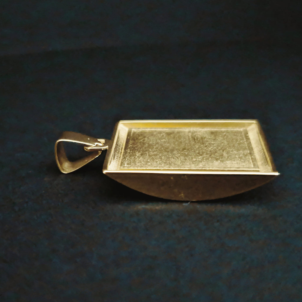 Pendentif Étoile de David en or Fait main