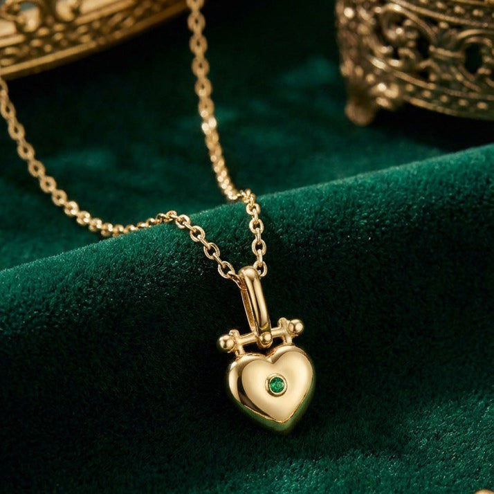 Your Emerald Heart Handcrafted