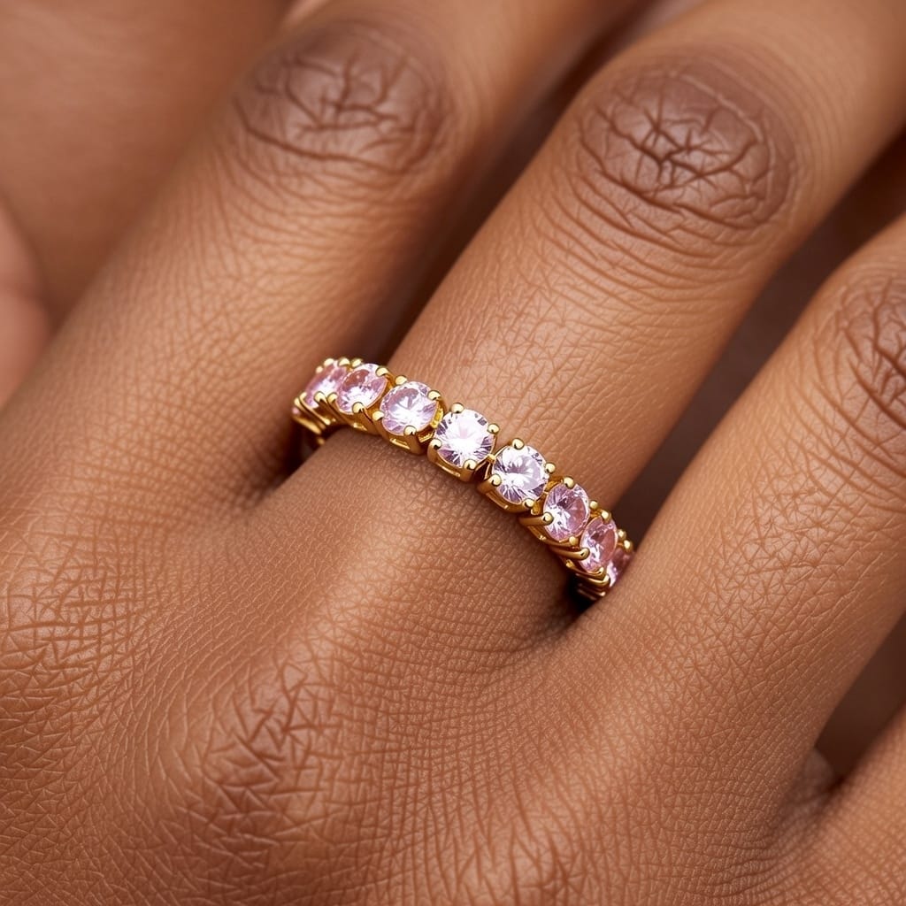 Pink Cloud - Morganite Ring