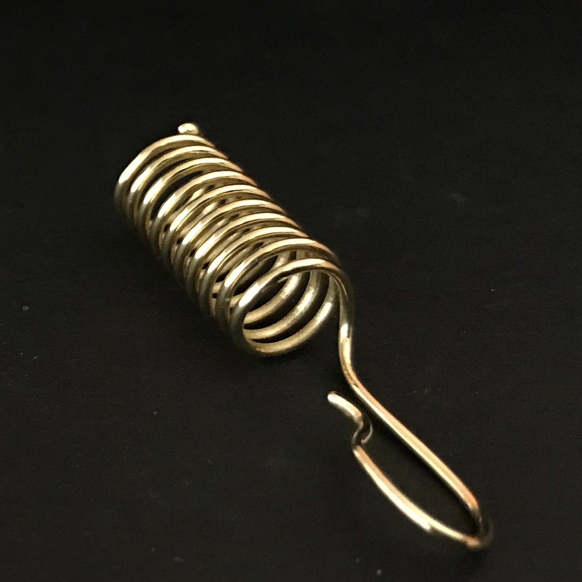 Handcrafted Minimalist Earrings -  Cylinder