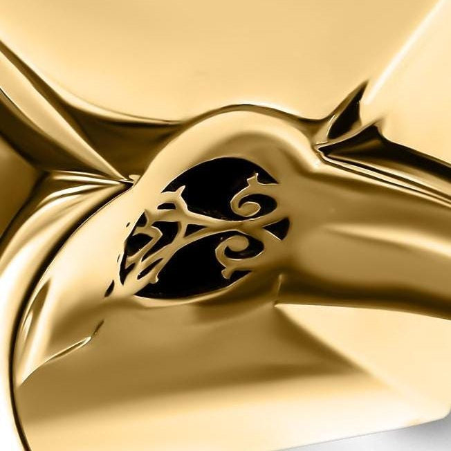 Modernist Gold Onyx Handcrafted