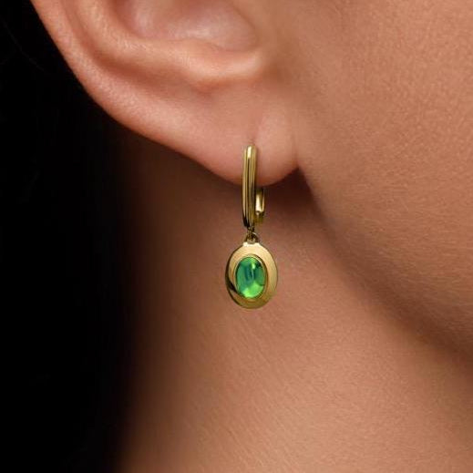 Handcrafted Tsavorite Classic Earrings