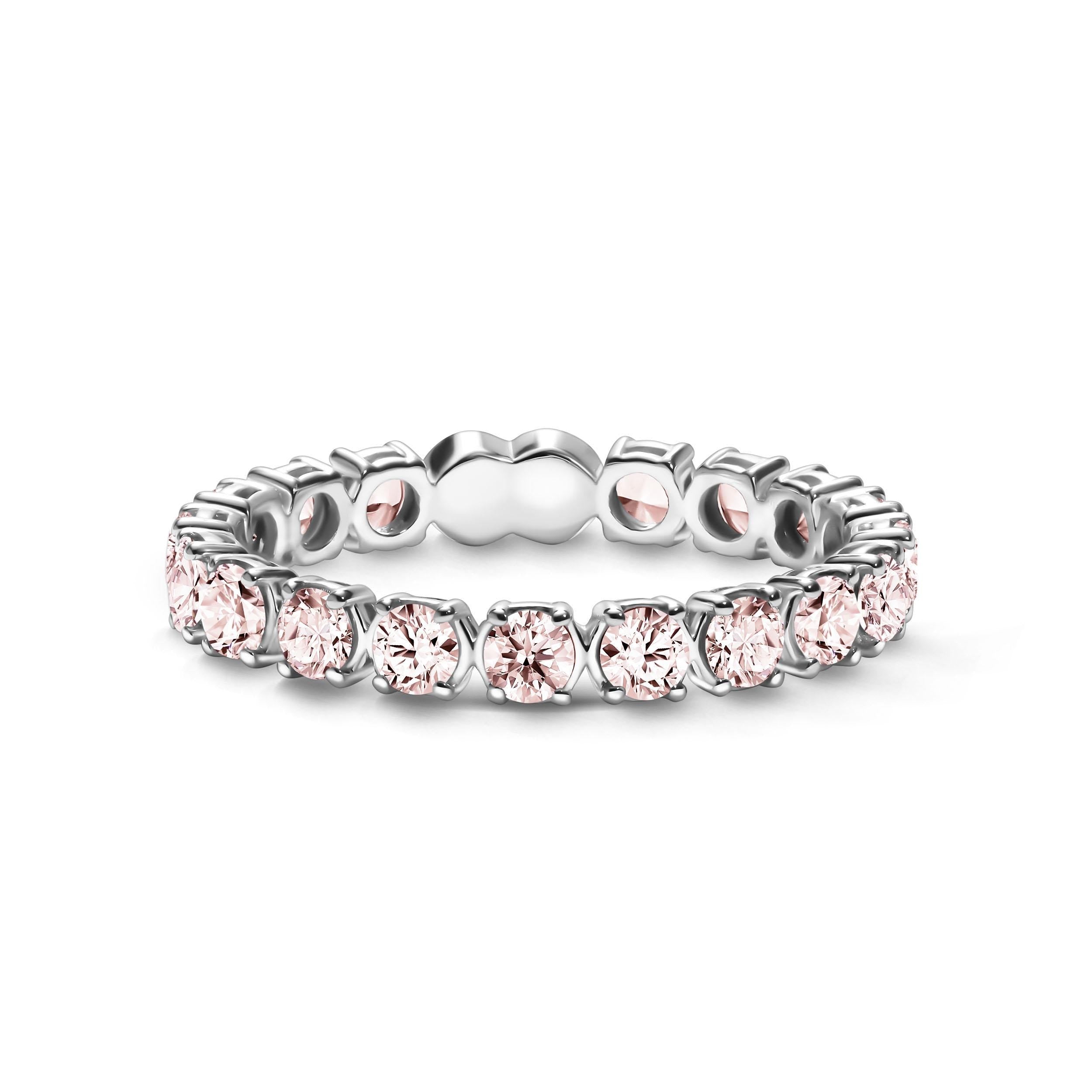 Pink Cloud - Morganite Ring