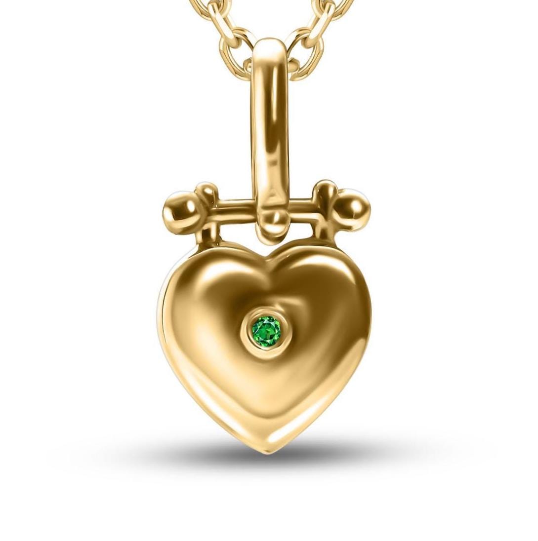 Your Emerald Heart Handcrafted