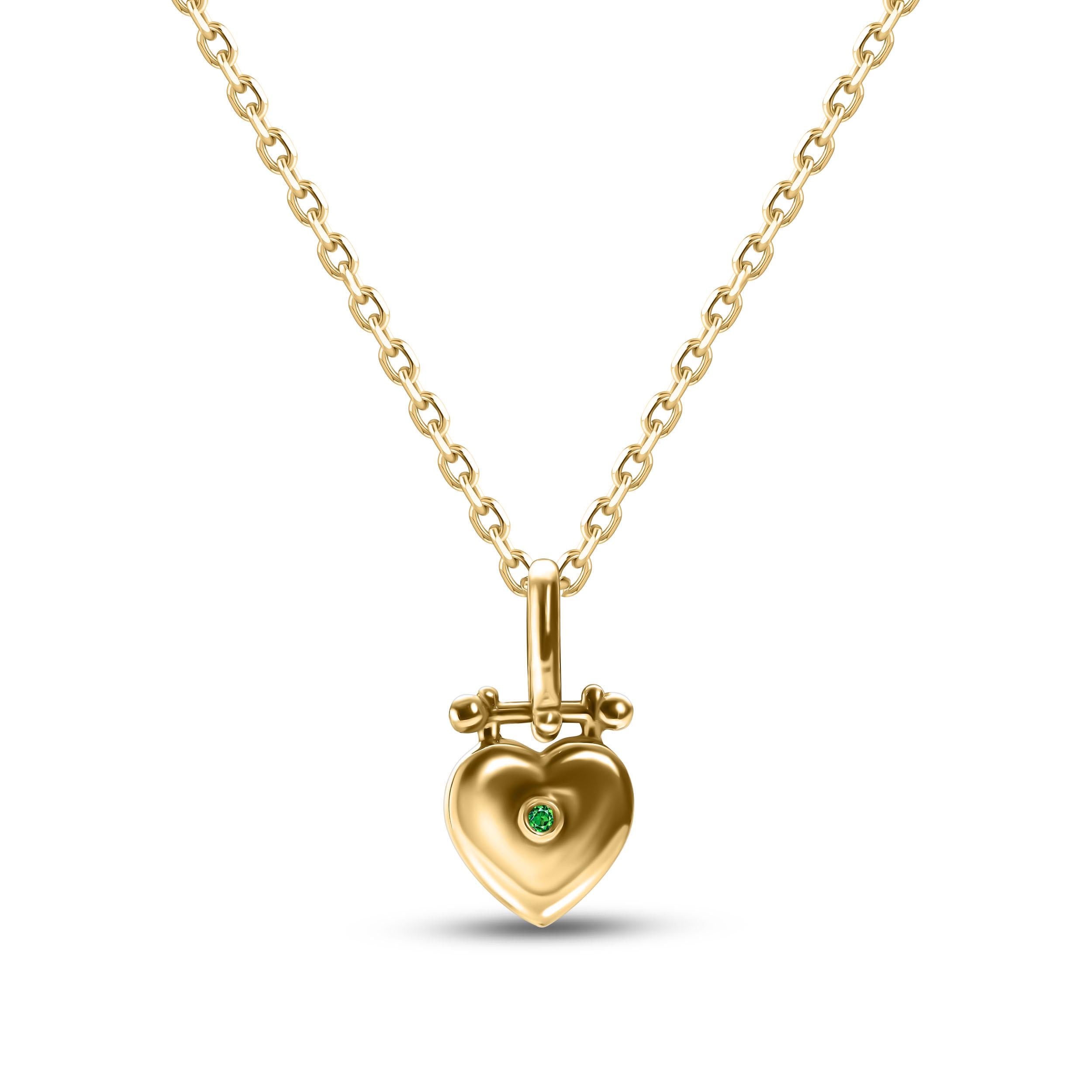 Your Emerald Heart Handcrafted